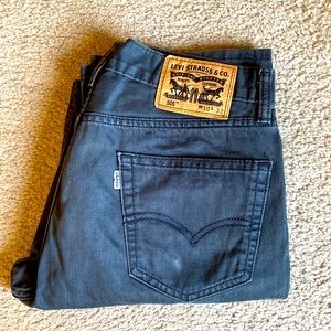 Levi’s 505 charcoal jeans
